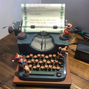 Vintage 90’s Enesco Musical Typewriter